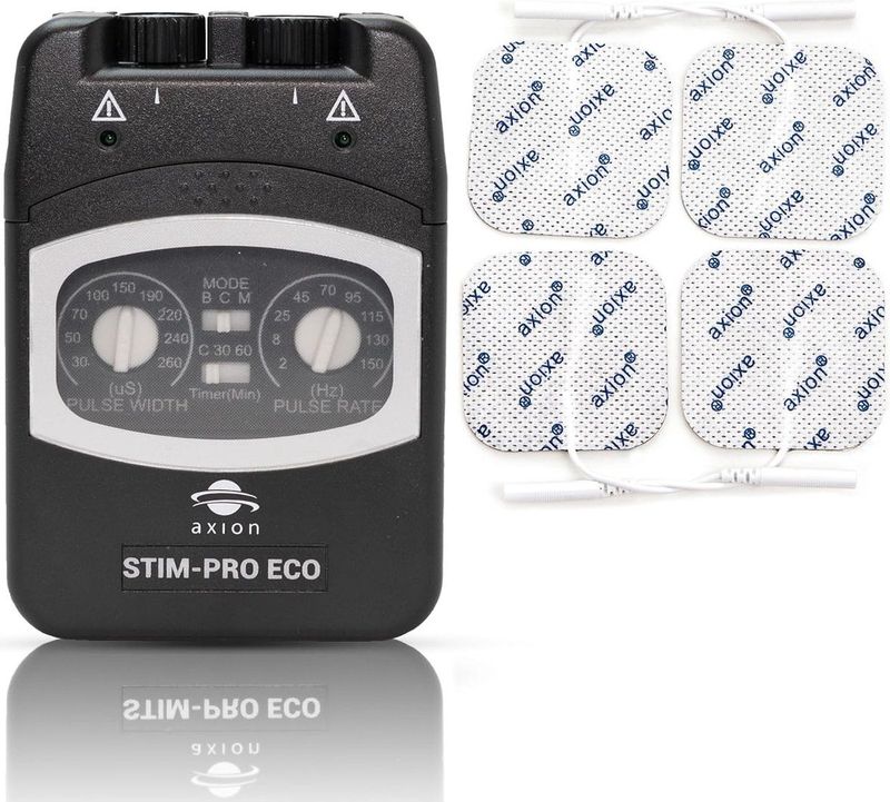 axion® - TENS-apparaat Stim-PRO Eco. Het compacte en effectieve prikkelstroomapparaat