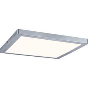 LED paneel opbouw 24 Watt vierkant 30x30cm mat chroom dimbaar 2700K