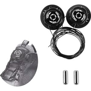 Veters zonder strikken met draaisluiting voor kinderen en volwassenen