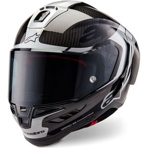 Alpinestars - Supertech R10 - Motorhelm - Zwart - Composiet