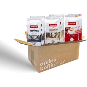 Koffiebonen Aanbieding - Proefpakket Rombouts - Rombouts - 3000gr - Koffiebonen Proefpakket