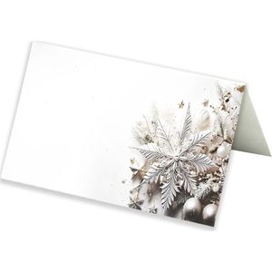 NK4 - 24 stuks - Naamkaartjes - Tafelkaartjes kerstdiner - Naamkaart kerst tafelsetting - Naambordje - naamkaarten kerst - naamkaartje oud en nieuw - Naamkaart - Tafelkaart - naambordje - tafelschikking - tafel plaatskaartjes - bruiloft kaartjes