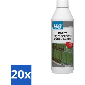 HG Roestverwijderaar 500 ml - Bulkverpakking - 20 stuks