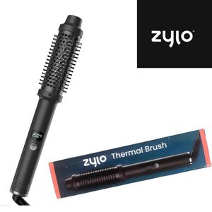 Zylo Thermal Brush - Thermal Brush Pro 44 mm - Keramische Warmteborstel - Krulborstel - Fohnborstel - Krultang - Multistyler - Inclusief Handschoen - 2025 Editie