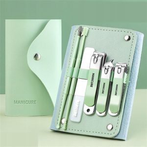 6-delige Manicure & Pedicure Set - Roestvrij Staal met Etui