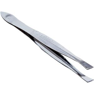 Go Go Gadget - Pincet - Vlakke onderkant - Precisiewerk - RVS - 8.6 cm