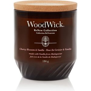 WoodWick ReNew Cherry Blossom & Vanilla Medium Candle