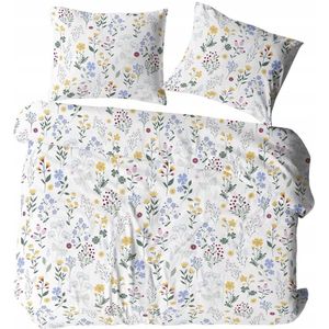 Katoenen Kora Beddengoed Set 160x200 cm - Veldbloemen