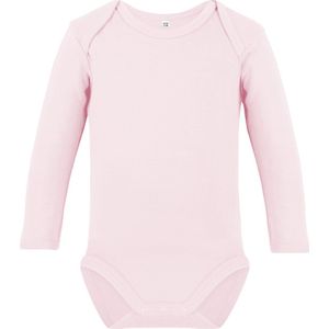 Romper met lange mouwen - Powder Pink - Maat 74/80 - Link Kids Wear