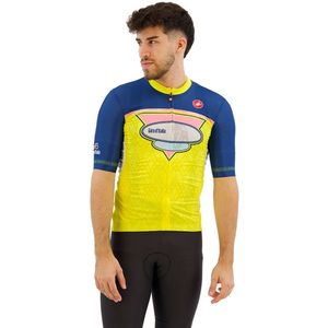 Castelli #giro107 Oropa 2024 Korte Mouw Wielertrui Geel XL Man
