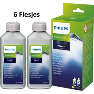 Saeco Philips CA6700/22 - Koffiemachineontkalker - 6x 250ml