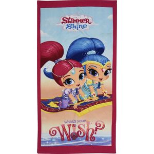 Nickelodeon Strandlaken Shimmer & Shine Nick Junior 70 X 140 Cm