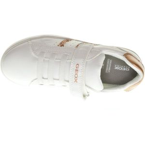 Geox Djrock Wit-Rose Gouden Sneaker