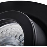Kanlux S.A. - LED Inbouwspot kantelbaar - Zaagmaat 70mm - Buitenmaat 82mm - Zwart