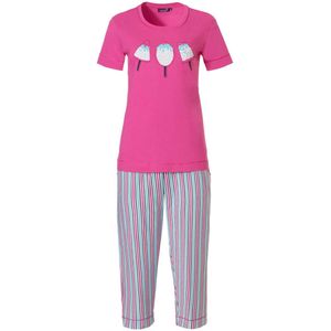 Roze ijsjes pyjama van Rebelle - Roze - Maat - 40