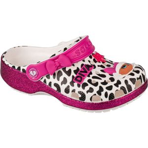 Crocs LOL Surprise Diva Girls Classic Clog 209465-100, voor meisje, Wit, Slippers, maat: 28/29