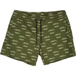 In Gold We Trust - Chain Embroidery Zwembroek - Maat L