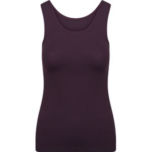RJ Bodywear - Pure Color - Dames Top - Aubergine - 1-pack