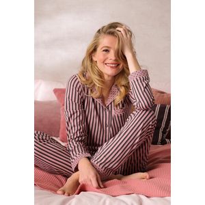 Pastunette Dames Pyjama Grijs/Roze 50