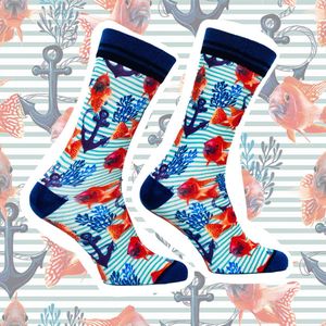 Sock my Anchor - Vrolijke sokken - Grappige sokken - Sokken met anker - Anker sokken