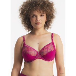 Louisa Bracq Albanach Volle Cup BH Fuschia Rood 85 F