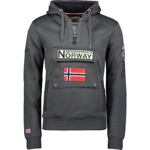 Geographical Norway Hoodie / Pullover Gymclass Db Men 100 Dark Grey-M