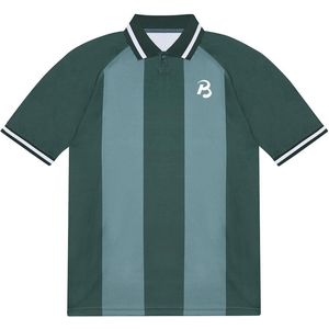 Badèl Sportpolo Unisex – Padel Kleding – Ademend & Duurzaam – Groen - Maat S