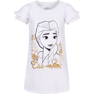 Disney Frozen NACHTPLAGUE voor meisjes 100% KATOEN met korte mouwen voor meisjes OM IN TE SLAPEN