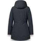 District - ASPEN - Damesjas - Dark Shadow - Middellange Parka - Waterafstotend