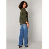 Yest gebreide trui groen