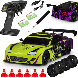Overmax X-Drifty - R/C Auto 1:16 - 4WD - 40 Min Speeltijd - 20 km/u - LED-Lampen