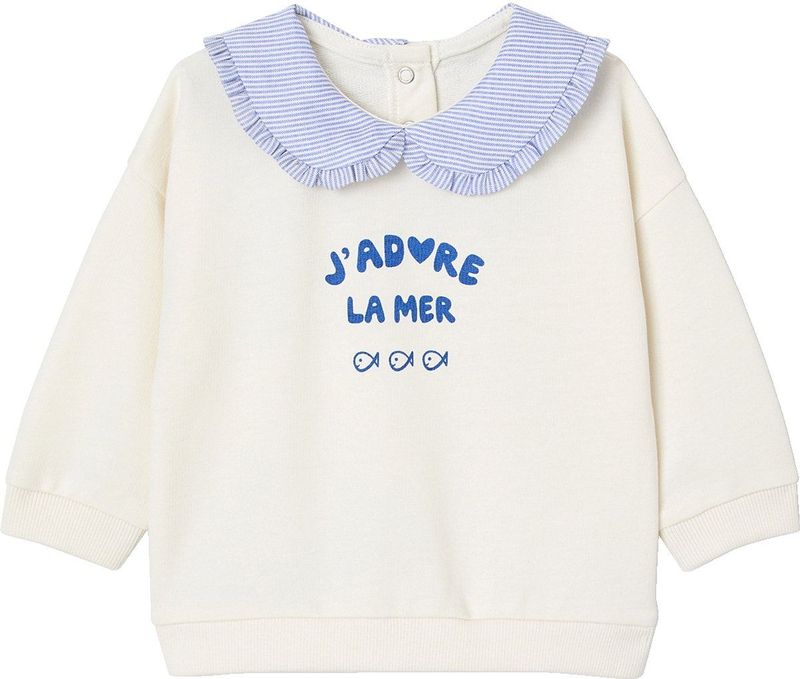 Vertbaudet - Baby Trui - Met Claudine Kraag