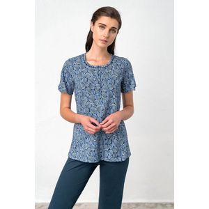 Vamp - Pyjama met korte mouwen - 100% katoen - Maat L