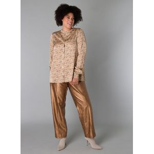 YESTA Sadah Tops - Light Sand/Multi Col - maat X-0(44)