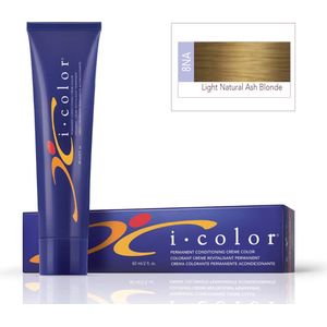 ISO i color Permanent Conditioning Crème Color 60ml 8NA (8.01) Light Natural Ash Blonde