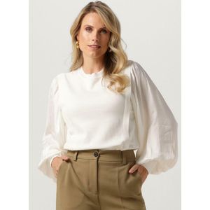 Twinset Milano 15368688-cpc Tops & T-shirts Dames - Shirt - Creme - Maat L