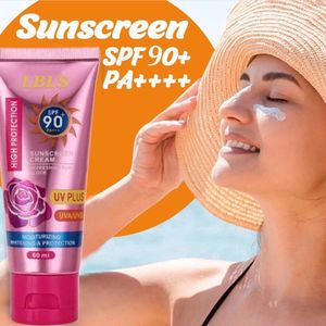 Zonnebrand creme | Moisturizing Sunscreen SPF 90+ PA+++,UVB-bescherming, Vocht intrekkende crème voor een egale tint | Voor Gezicht en Lichaam - Natuurlijk Hydraterend, Waterbestendig, Bescherming, Zonnebrandcrème | Zonnebrand lotion |Sunscreen Cream