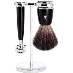 Muhle Scheerset RYTMO 3-DELIG - ZWART