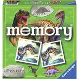 Ravensburger Dinosaurussen Memory - Spannend Gezelschapsspel voor Kinderen vanaf 4 jaar - Inclusief Poster - 72 Kaartjes