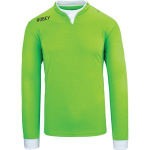Robey Catch Sportshirt - Maat S  - Mannen - groen - wit