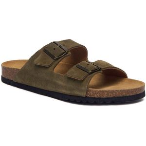 Scholl - Julien - Slipper - Khaki - Suède