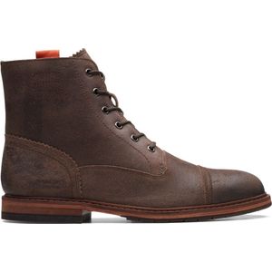 Clarks - Heren schoenen - Clarkdale West - G - Bruin - maat 9,5