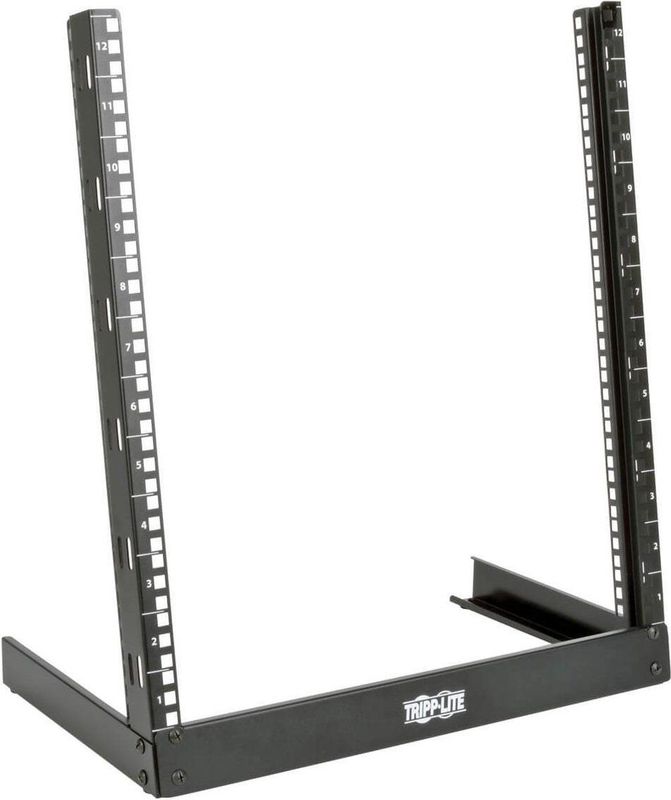 Eaton - SmartRack 12U - Serverkast - Zwart - 2-Post Open-Frame Rack - 19 inch