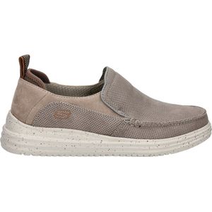 Skechers Proven - Renco Heren Instappers - Bruin - Maat 45