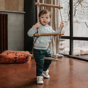 Shoesme - Veterschoenen - Taupe - Leer