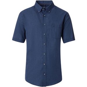 Casa Moda Casual Overhemd Korte Mouw Linnenmix 954457100-101 - M