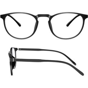 Alyze Blauw Licht Bril - Zonder sterkte - Voor computer - Met filter - Computer gaming - Blue light glasses - Zwart