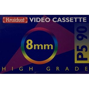 Kruidvat 8mm Video Cassette P5 90min High Grade camcorder Video8