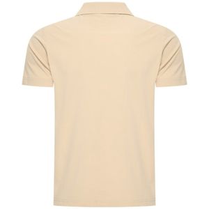 Travel Men V Neck Polo Shirt 2032 Sand