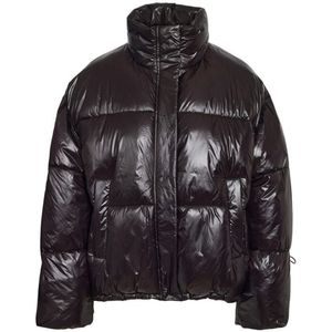 Noisy May - Allie Shiny - Doudoune - Hoge Hals - Lange Mouwen